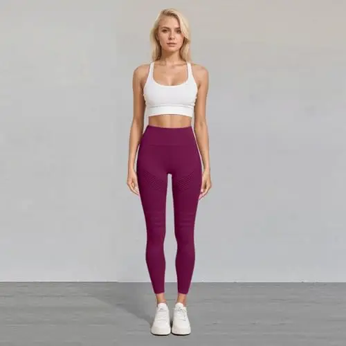 Generico Leggings Donna Verde 3506505 miniatura 3