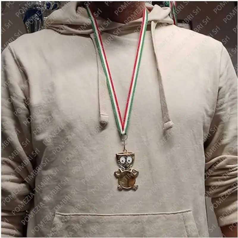 Generico Medaglie Bambino Festa Compleanno Personalizzata (1 Medaglia Personalizzata) miniatura 3