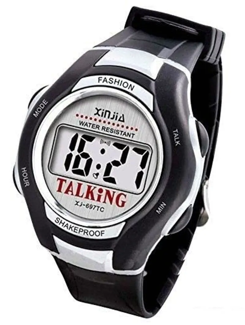 Generico Orologio Parlante XJ-697Ti Anziani Bambini Non Vedenti Vocale Italiano