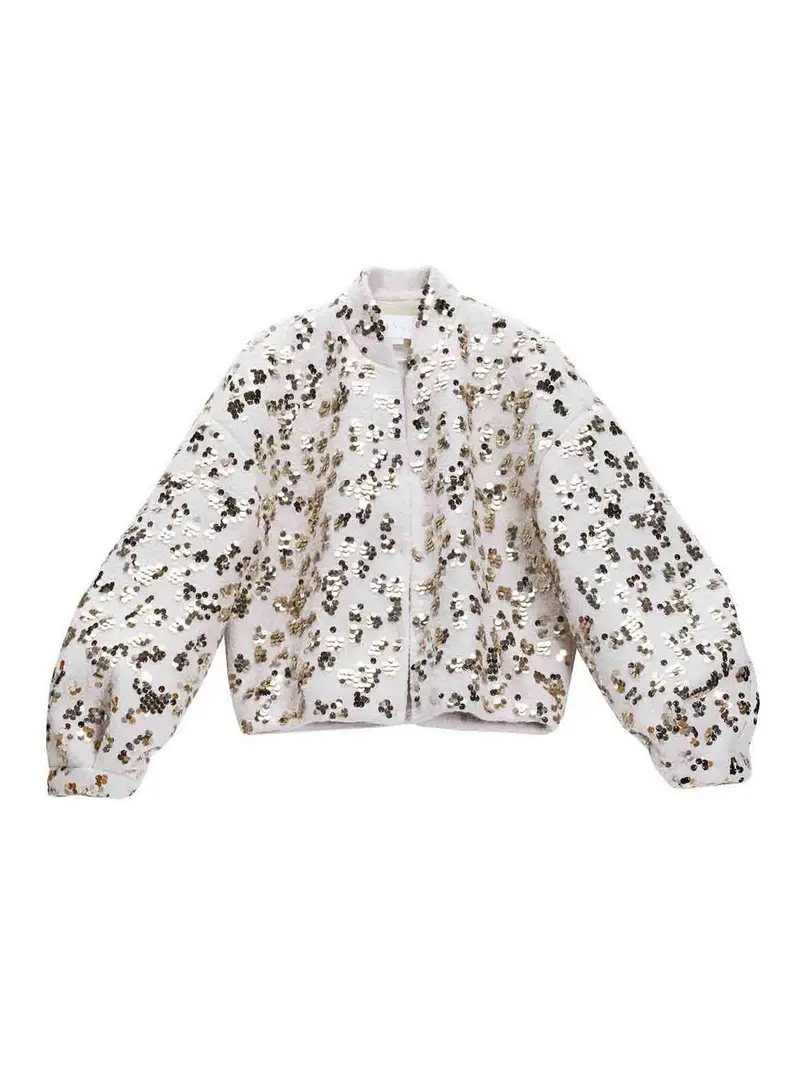 Paillettes bomber Multicolore