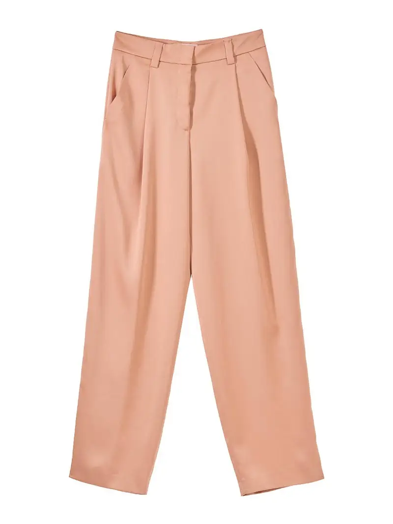 Pantalone Envers Satin Rosa