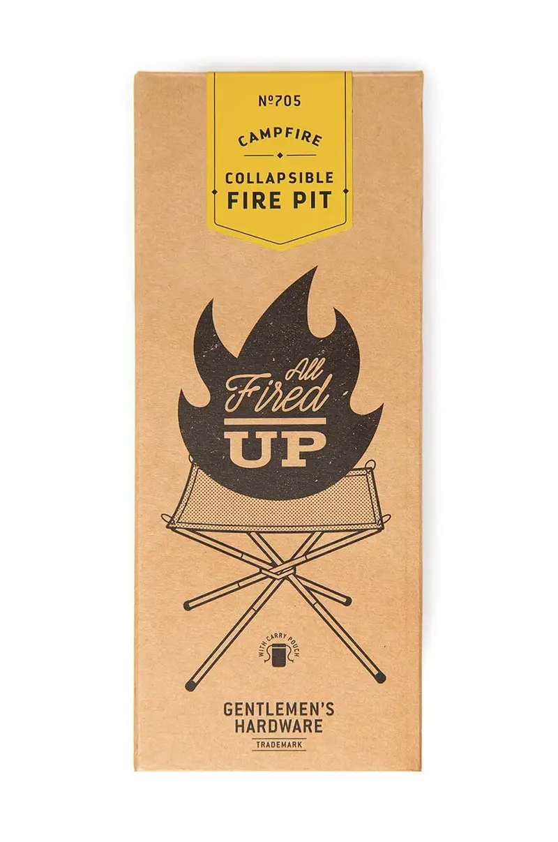 Gentelmen's Hardware focolare pieghevole Collapsible Fire Pit Multicolore