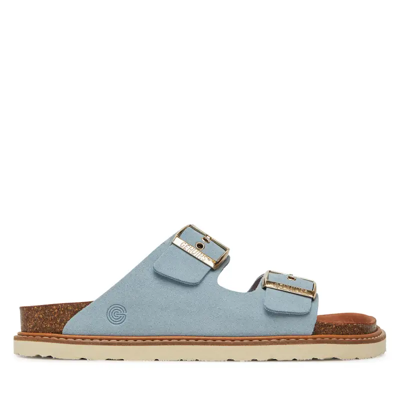 Ciabatte Genuins Hawaii Velour G106252 Celeste