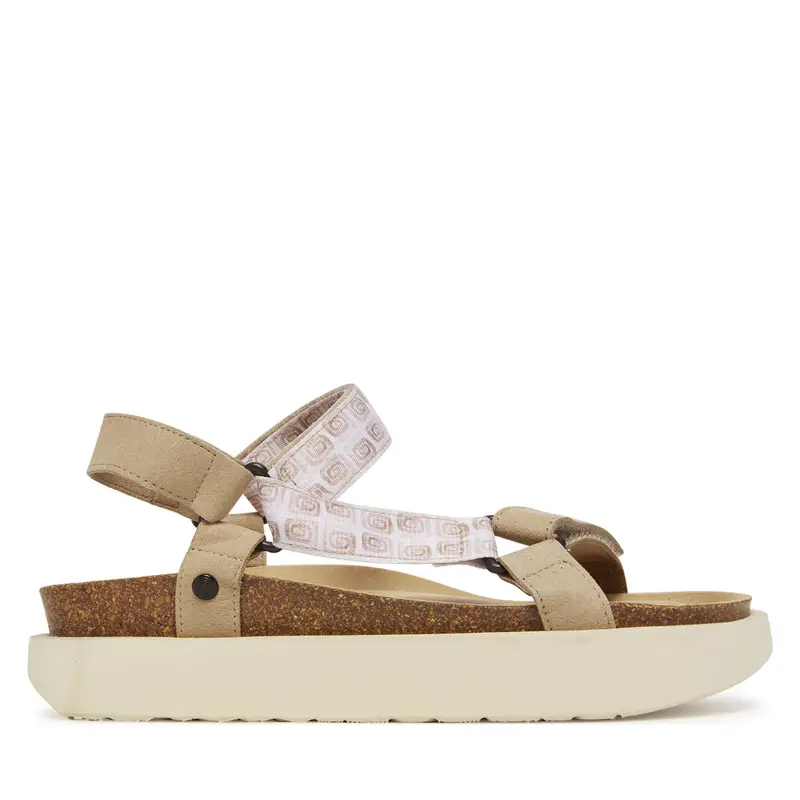 Sandali Genuins Rigoni Vegan Spiral G106353 Beige