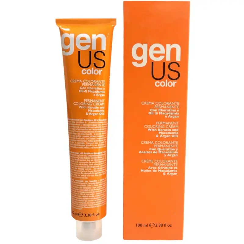 Crema colorante permanente Genus 100 ml 1,10