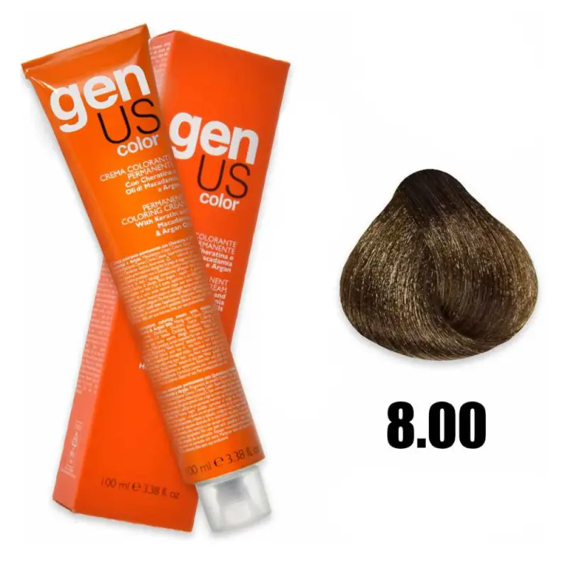 Crema colorante permanente Genus 100 ml 8,00