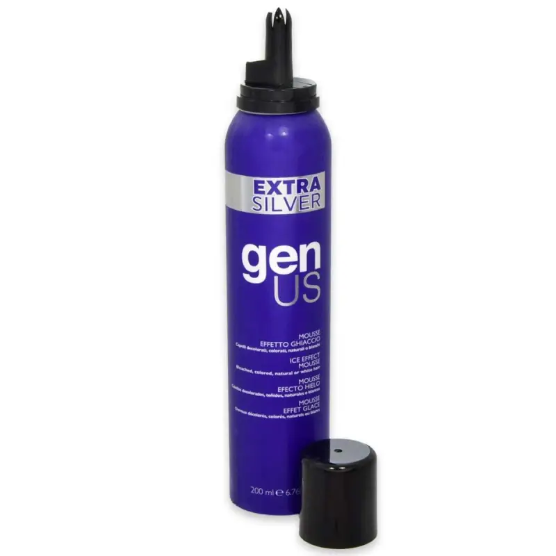 mousse extra silver effetto ghiaccio 200 ml
