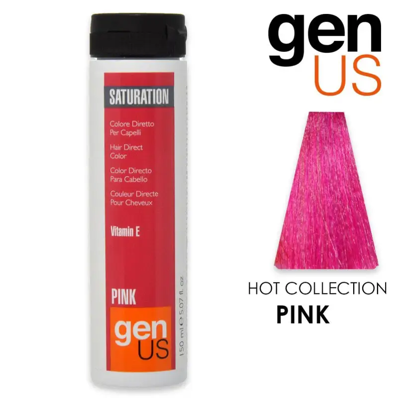 saturazione capelli colore diretto rosa 150ml