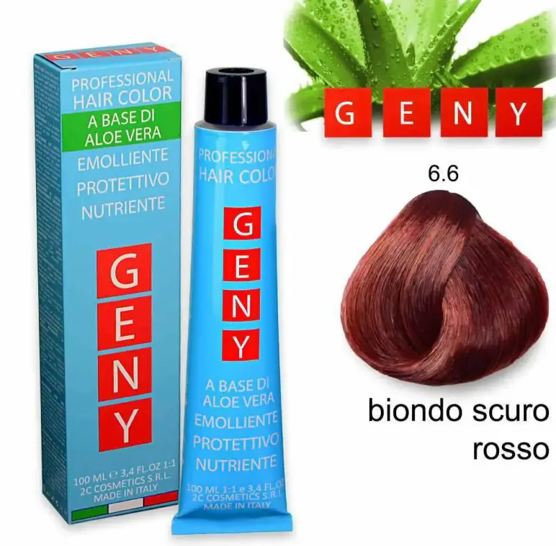 professional tintura 100 ml biondo scuro rosso 6.6
