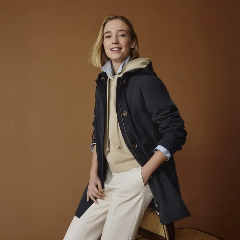 Abbigliamento Claudin Donna Blu Notte miniatura 2