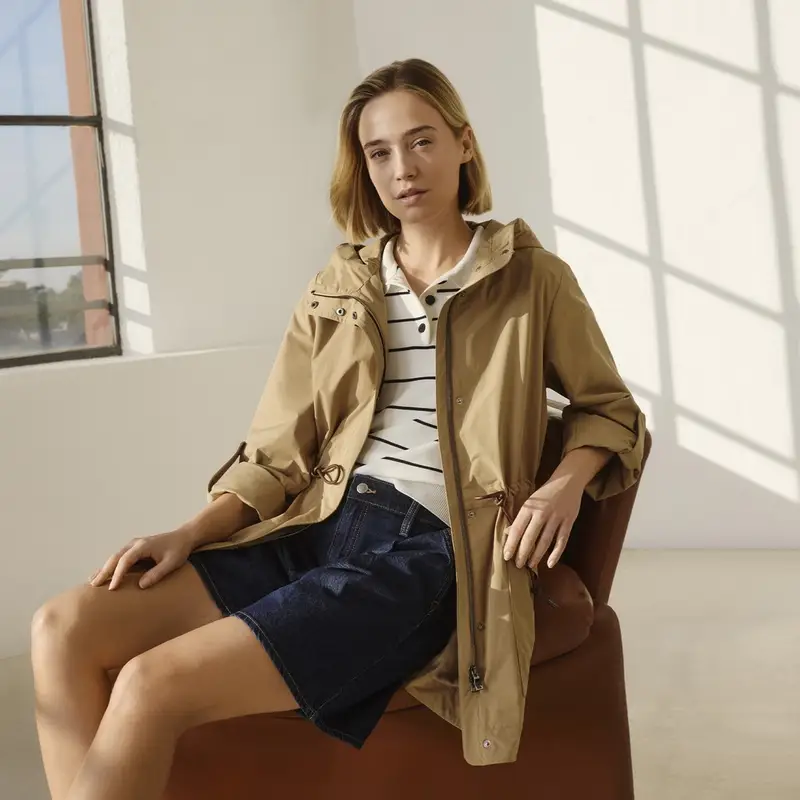 Abbigliamento Dandra Donna Marrone Chiaro miniatura 3