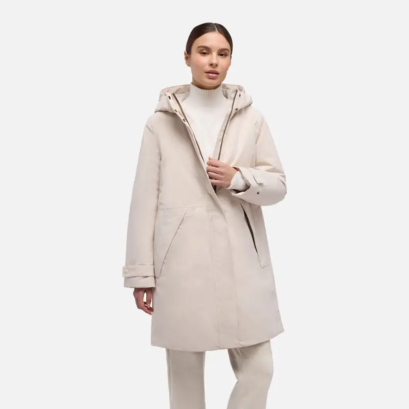 Abbigliamento Hoara Abx Donna Beige Chiaro miniatura 2