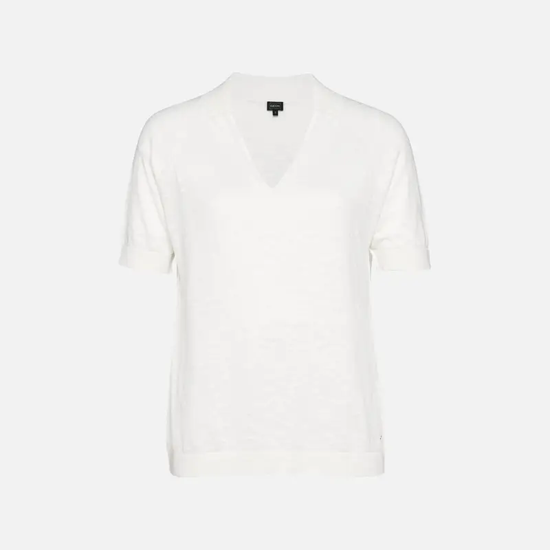 Abbigliamento Knit Donna Bianco