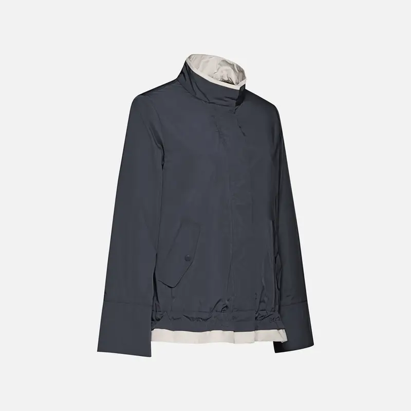 Abbigliamento Maryemy Donna Blu Scuro/grigio Chiaro miniatura 2