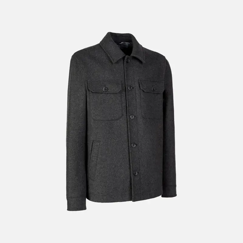 Abbigliamento Monreale Uomo Grigio Scuro Melange miniatura 3