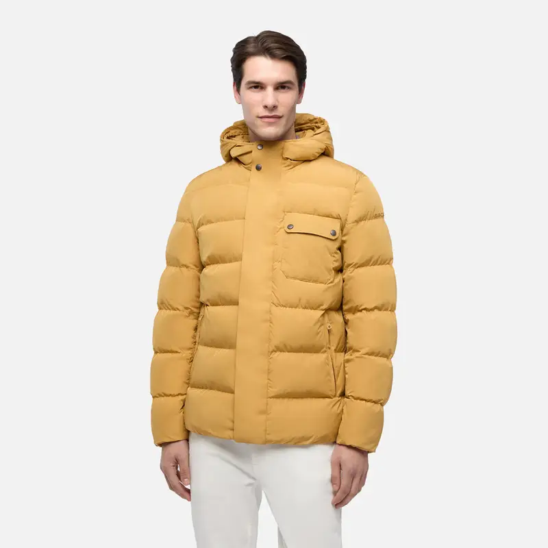 Abbigliamento Pieve Uomo Senape miniatura 2