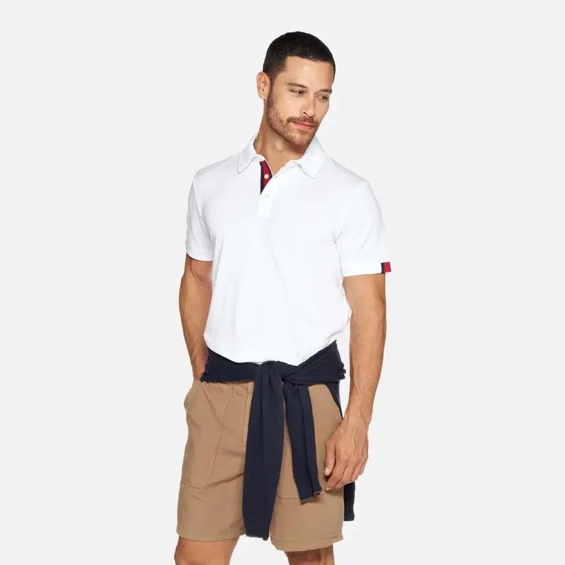 Abbigliamento Polo Man Bianco miniatura 2