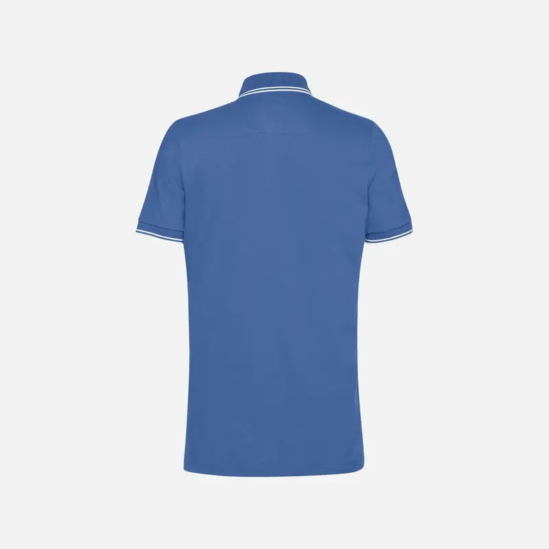 Abbigliamento Polo Man Blu Cobalto miniatura 3