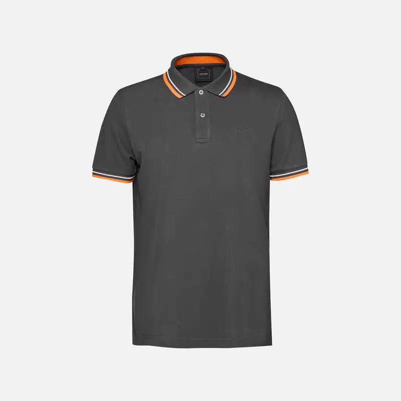 Abbigliamento Polo Man Nero Antracite