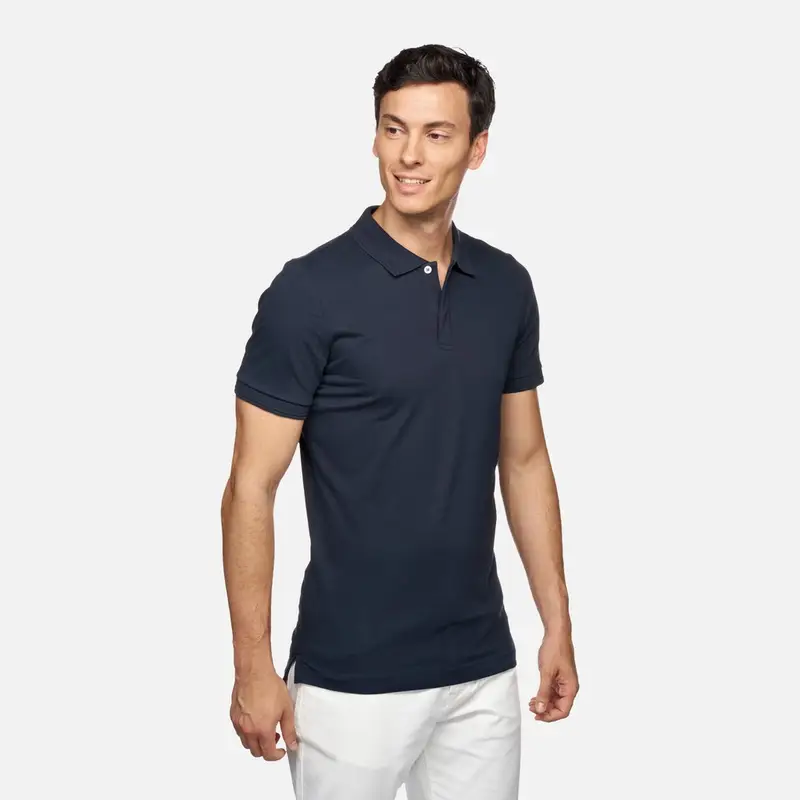 Geox Polo Uomo Blu 4302673 miniatura 2