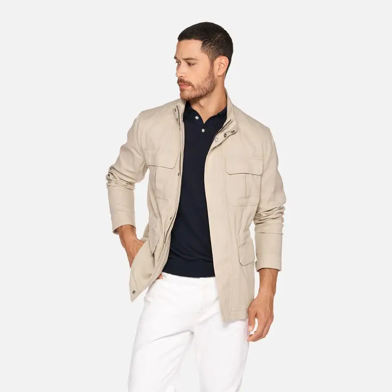 Abbigliamento Recanati Uomo Beige miniatura 2