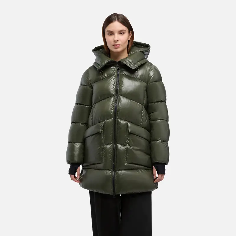 Abbigliamento Serilda Donna Verde Oliva miniatura 2