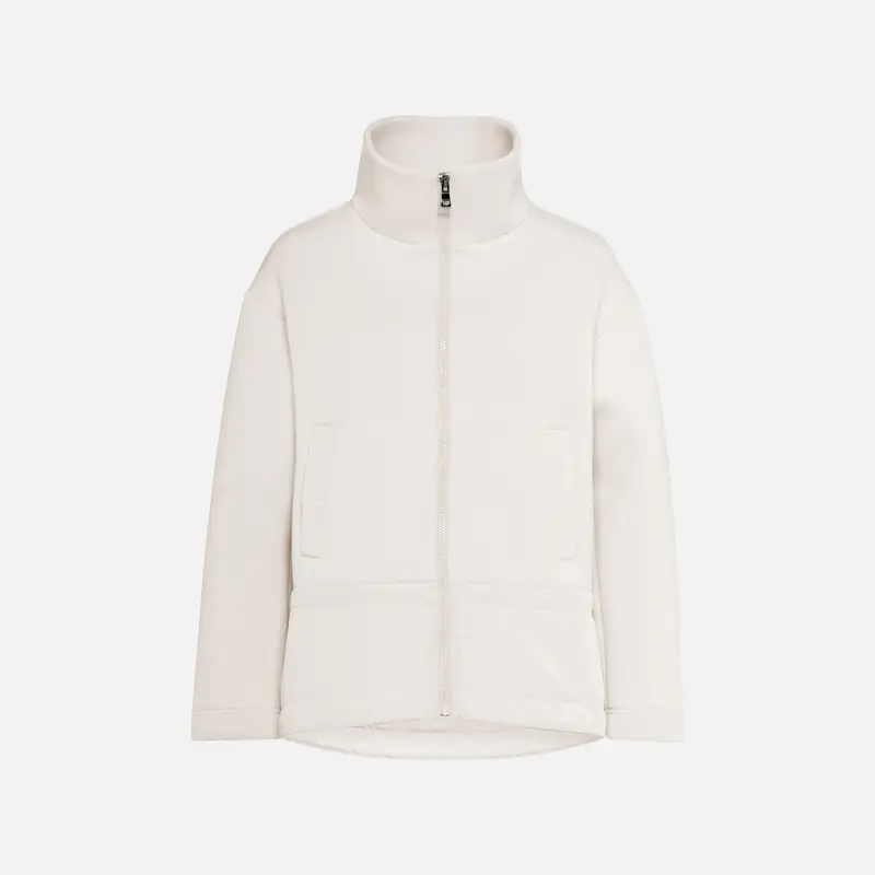 Abbigliamento Sweater Donna Bianco Latte