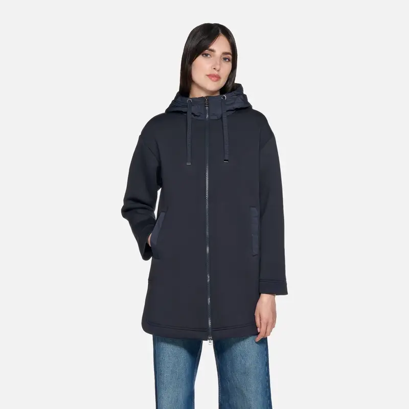 Abbigliamento Sweater Donna Blu Notte miniatura 3