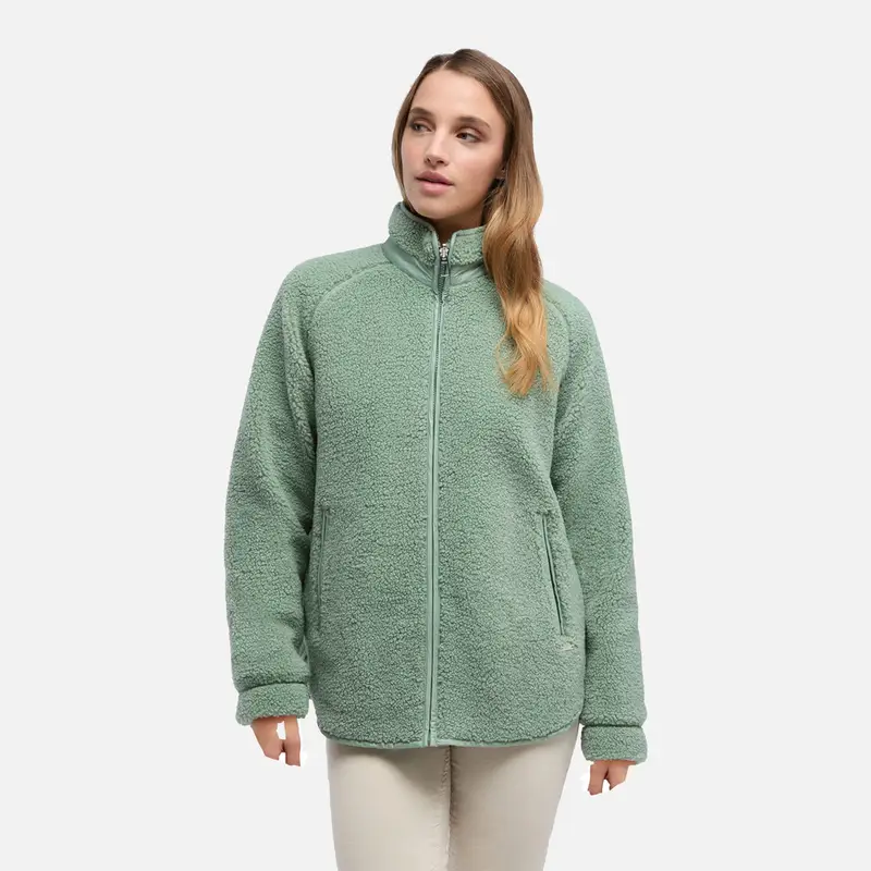 Abbigliamento Sweater Donna Verde Chiaro miniatura 2