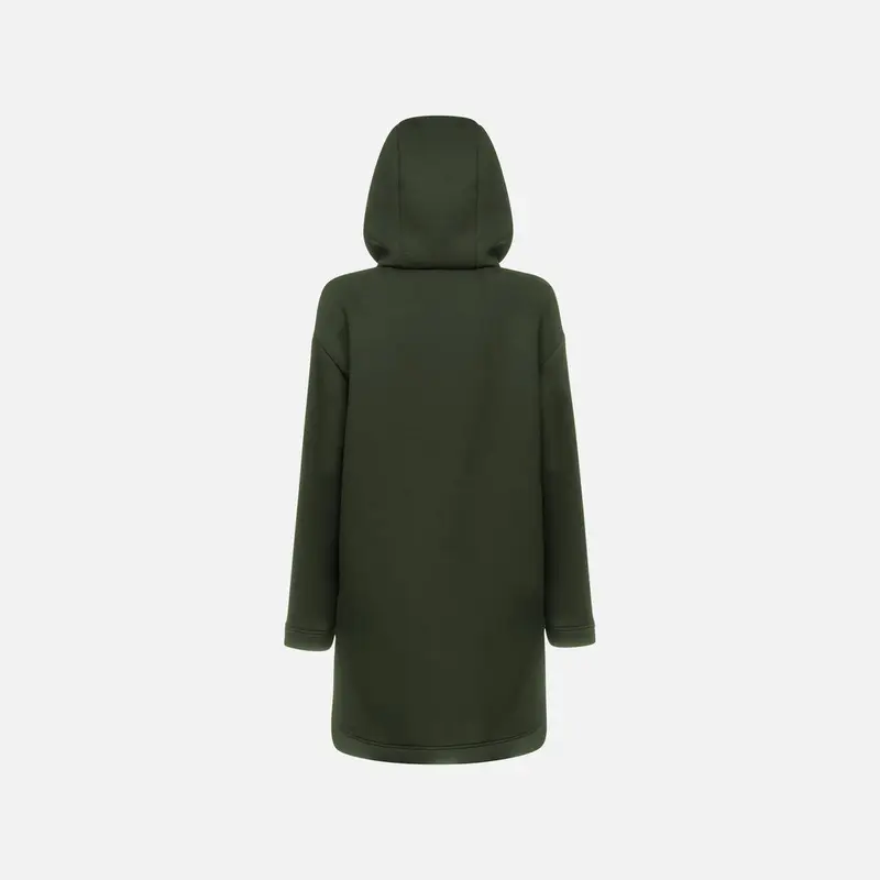 GEOX Abbigliamento Sweater Donna Verde Oliva miniatura 2