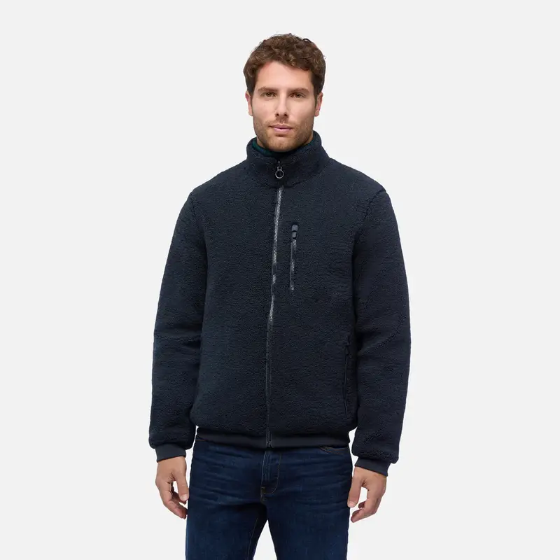 Abbigliamento Sweater Uomo Blu Notte miniatura 2