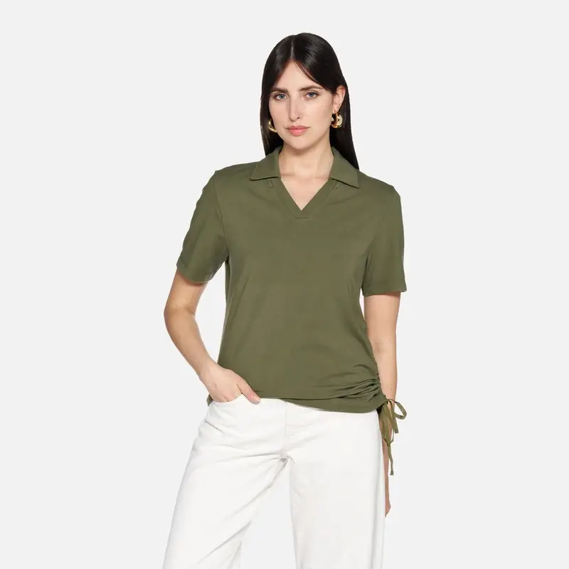 Geox T-shirt Verde 4145126 miniatura 2