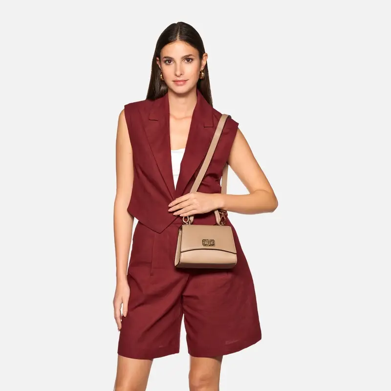 Accessori Ciclaminia Donna Beige miniatura 2