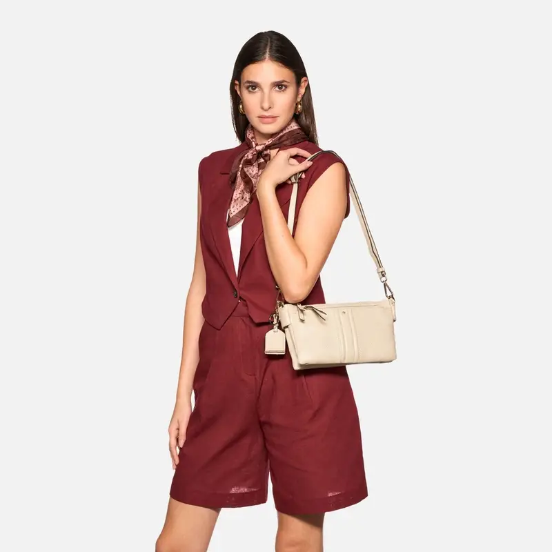 Accessori Claree Donna Bianco Latte miniatura 2