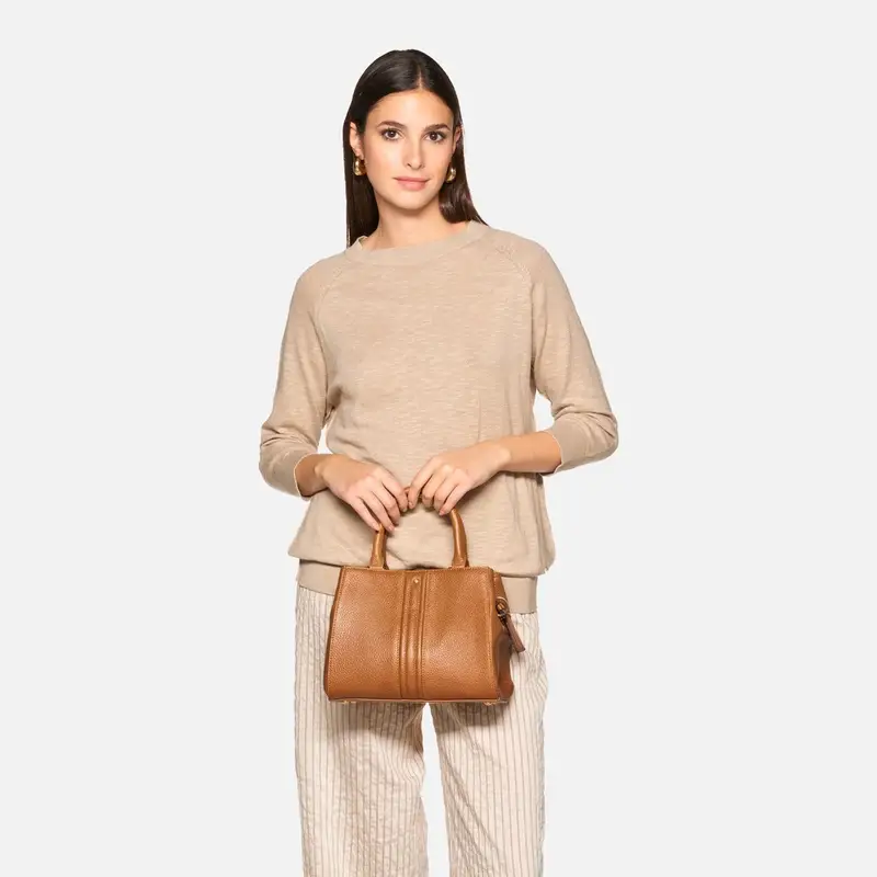 Accessori Dhyalma Bag Donna Cognac miniatura 3