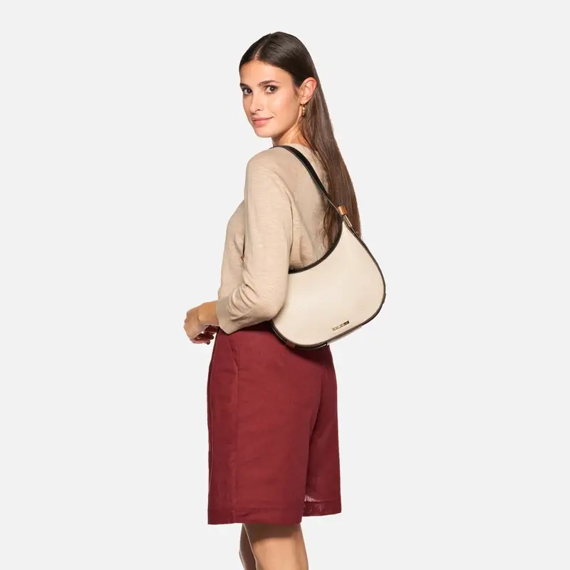 Accessori Maryemy Bag Donna Bianco Latte/cognac miniatura 3