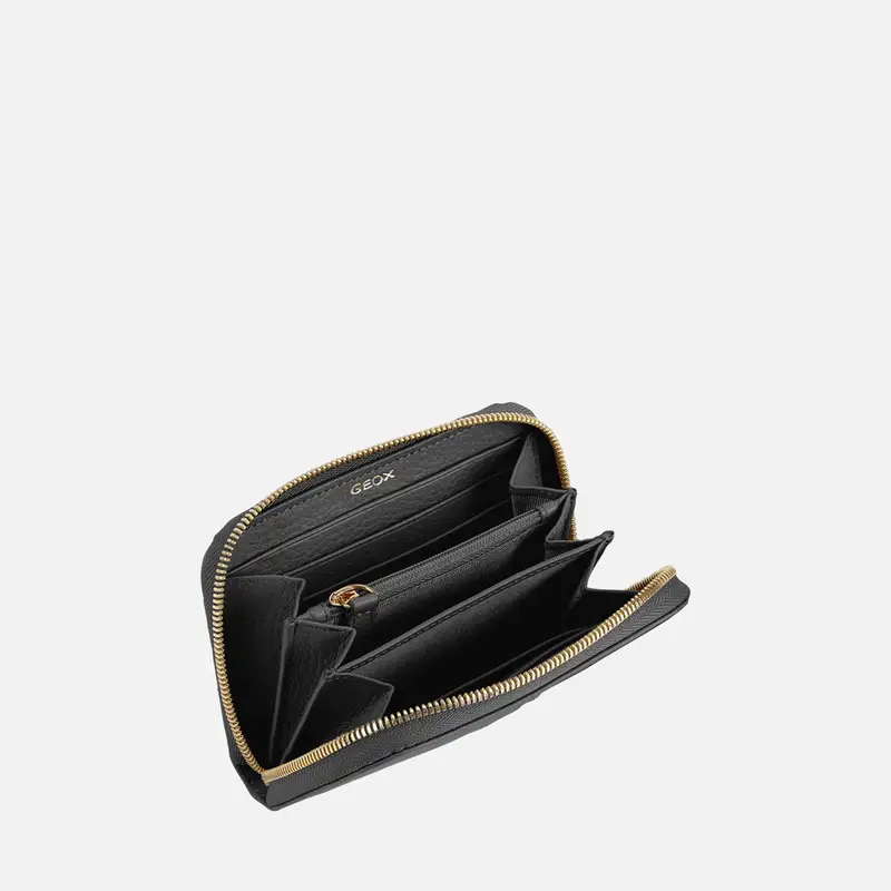 GEOX Accessori Wallet Donna Nero miniatura 3