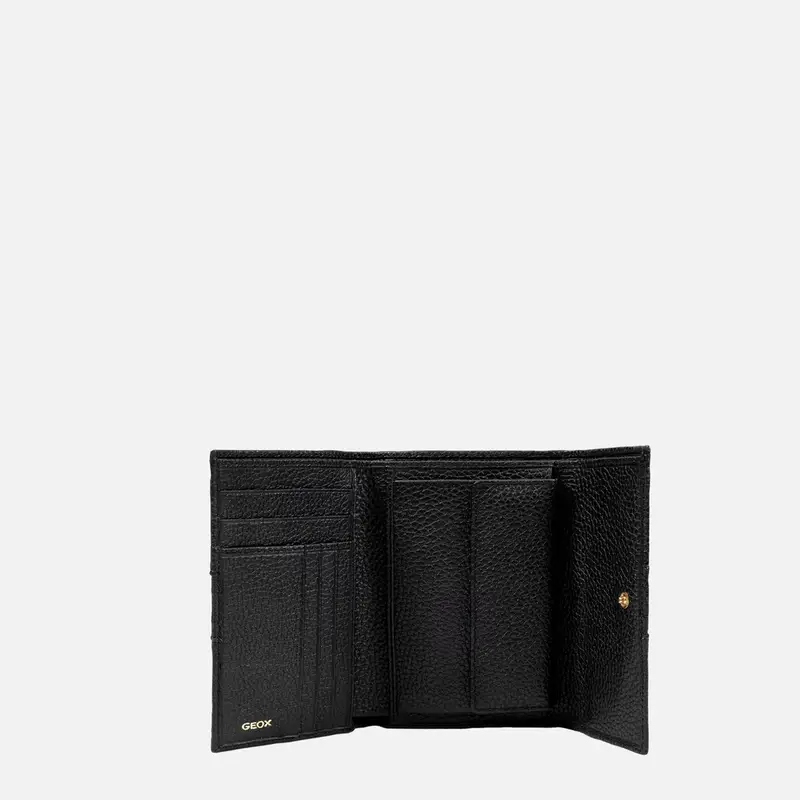 GEOX Accessori Wallet Donna Nero miniatura 3