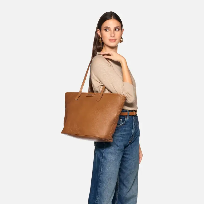 Accessori Zharpery Bag Woman Cognac miniatura 2