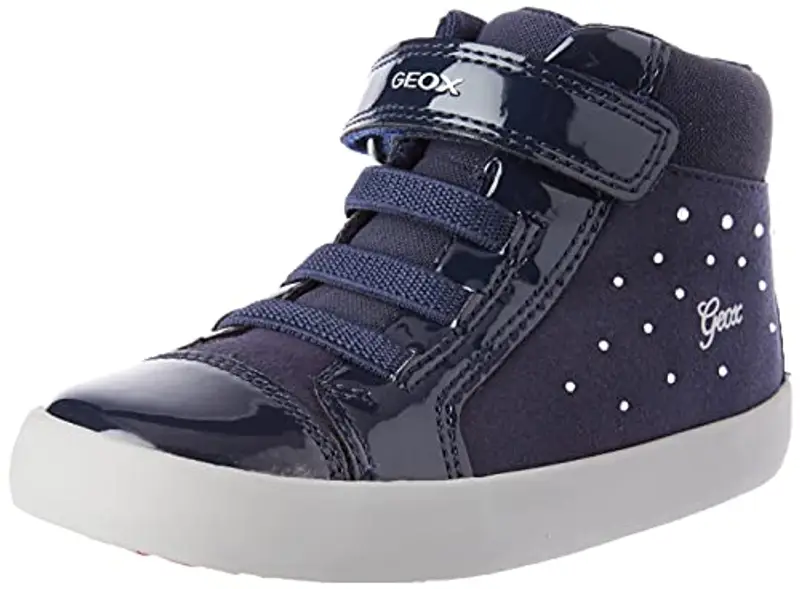 Geox B Gisli Girl A, Sneakers Bambine e ragazze, Blu Navy, 20 EU