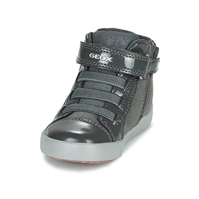 Geox B Gisli Girl A, Sneakers Bambine e ragazze, Grigio Dark Grey, 24 EU miniatura 3