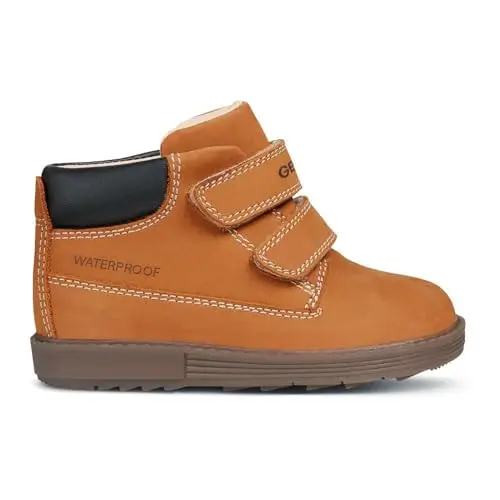 Geox B Hynde Boy Wpf, Stivaletti Bimbo 0-24, Marrone (Biscuit), 26 EU miniatura 3