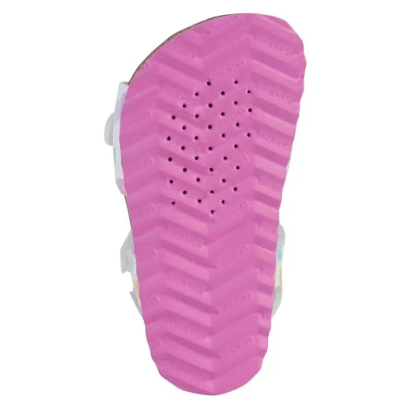 Geox B Sandal Chalki Girl, Bambina, Bianco/Multicolore, 25 EU miniatura 2