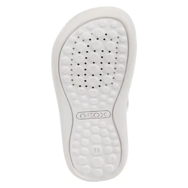 Geox B Sandal LIGHTFLOPPY, Bimba 0-24, White/Fuchsia, 23 EU miniatura 2