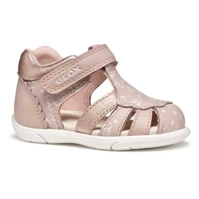 Geox B Sandal ZAPITO Girl, Bimba 0-24, Lt Rose, 23 EU