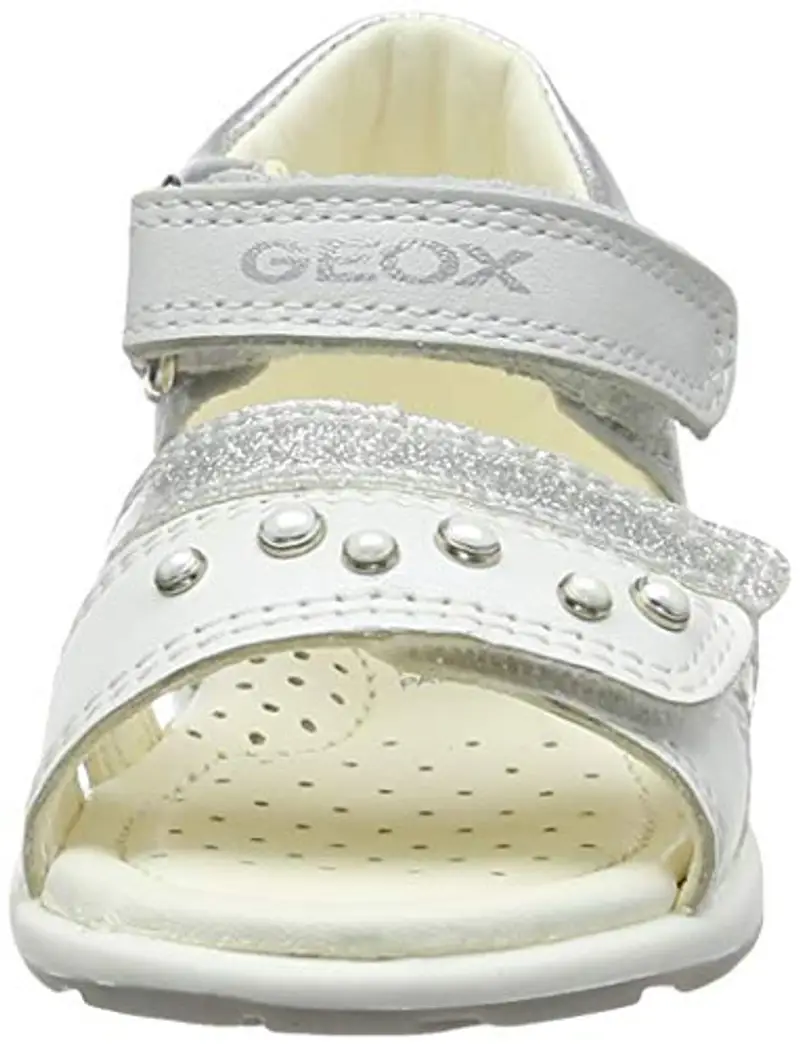 Geox B VERRED A, Sandali Bimba 0-24, (White C1000), 26 EU miniatura 2