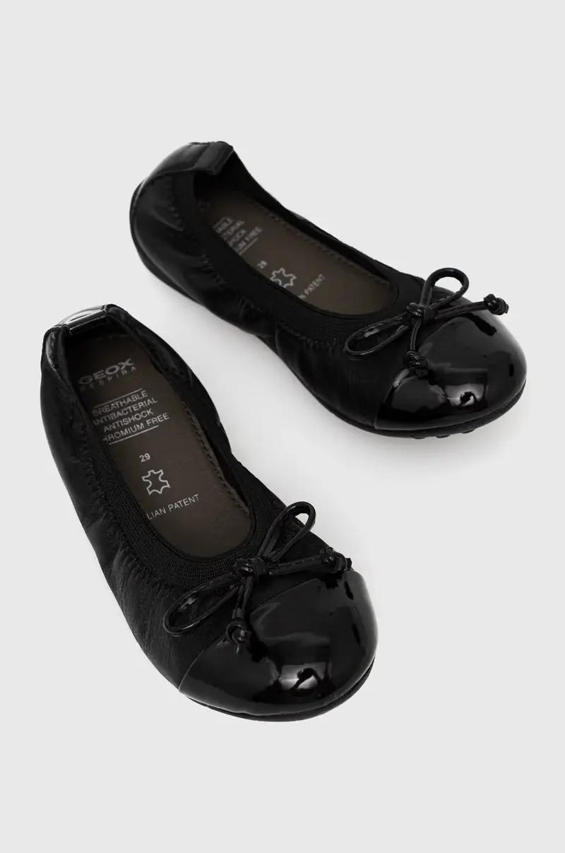 Geox Ballerine Bambina Nero 3426548 miniatura 2