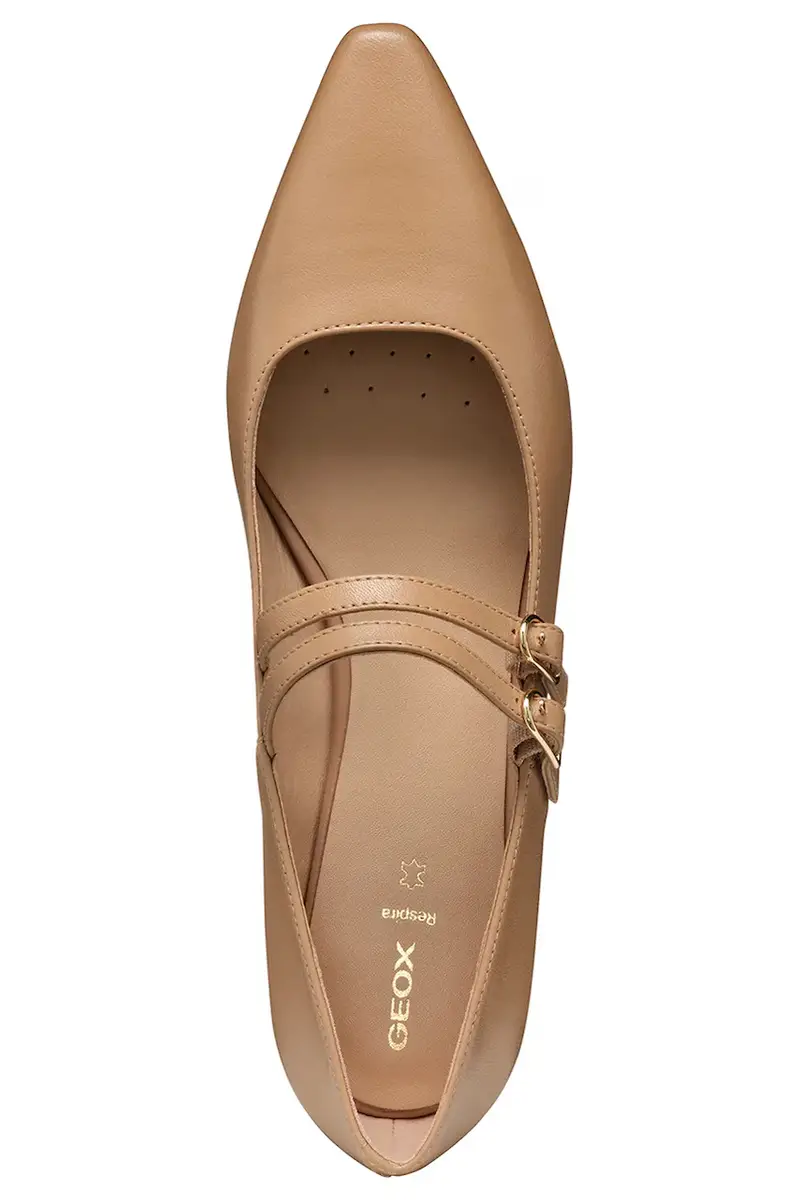 Geox Ballerine Marrone 3325639 miniatura 5