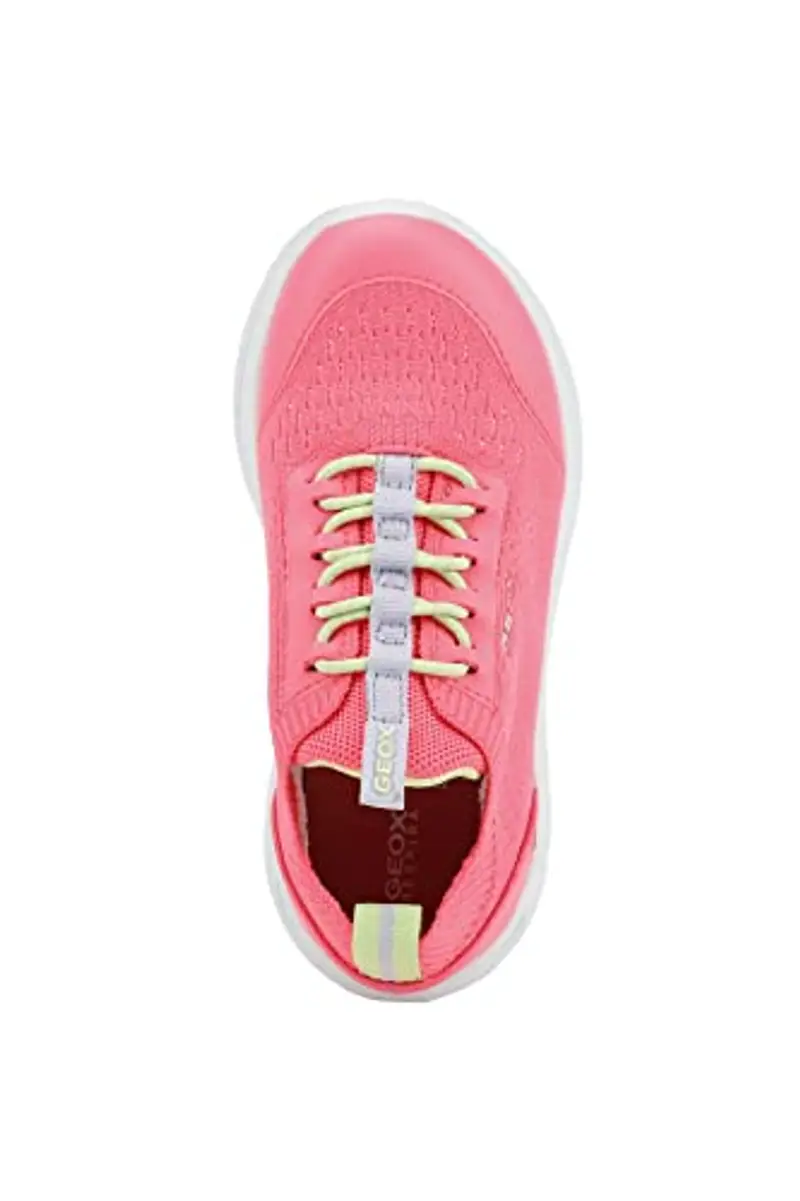 Geox Bambina J Sprintye Girl B Sneakers Bambine e ragazze, Rosa (Fluo Fuchsia), 34 EU miniatura 3