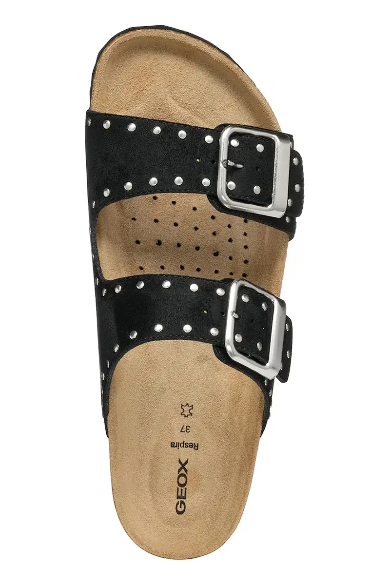 ciabatte slide D BRIONIA R donna colore nero D55Y3I 000AU C9999 miniatura 5